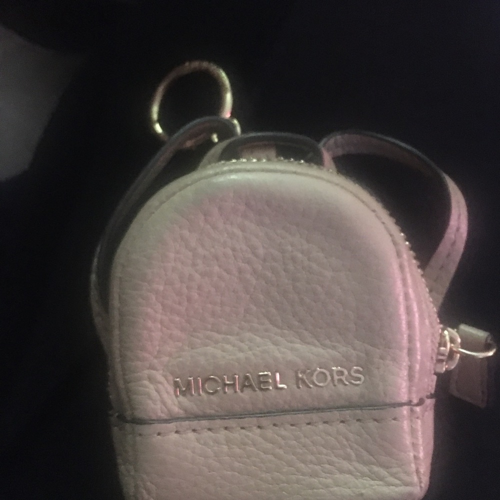 Michael kors keychain backpack